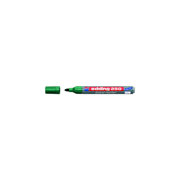 4004764012947 - Whiteboardmarker 250 15-3mm grün 250 15-3mm grün Schreibfarbe grün - Edding