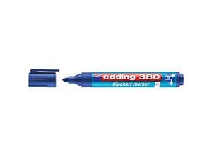 4004764013159 - edding 380 Flipchart-Marker Rundspitze blau 10 Stück