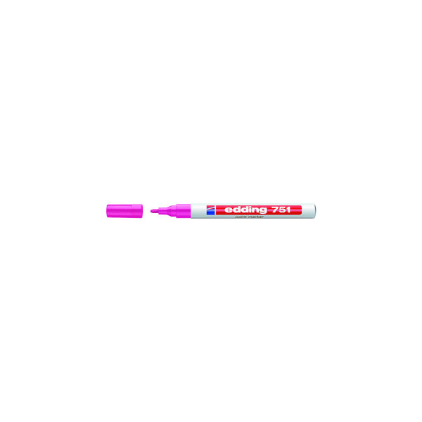 4004764017546 - Lackmarker 751 creative 751-9-009 Stift rosa 1-2mm Rundspitze 4004764017546 Edding