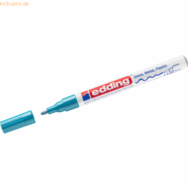 4004764017553 - Lackmarker 751 creative 751-9-010 Stift hellblau 1-2mm Rundspitze 4004764017553 Edding