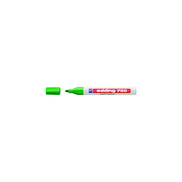 4004764018536 - 4-750004 Lackmarker 750 grün Strichbreite 2-4 mm Rundspitze - Edding