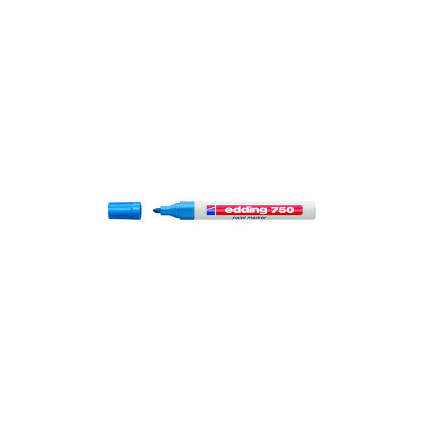 4004764018598 - Lackmarker 750 2-4mm hellblau 750 2-4mm hellblau Schreibfarbe hellblau - Edding