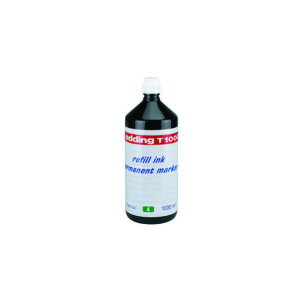 4004764025701 - Nachfüllfarbe T1000 für Permanentmarker grün 1 Liter 4004764025701 Edding