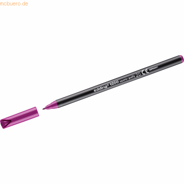 4004764033997 - Fasermaler 1200 colourpen 4-1200020 rotviolett - Edding 4004764033997 - Fasermaler 1200 colourpen 4-1200020 rotviolett - Edding