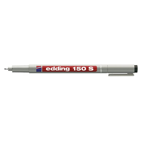 4004764059331 - Folienstift 150 S schwarz 03 mm non-permanent 4004764059331 Edding