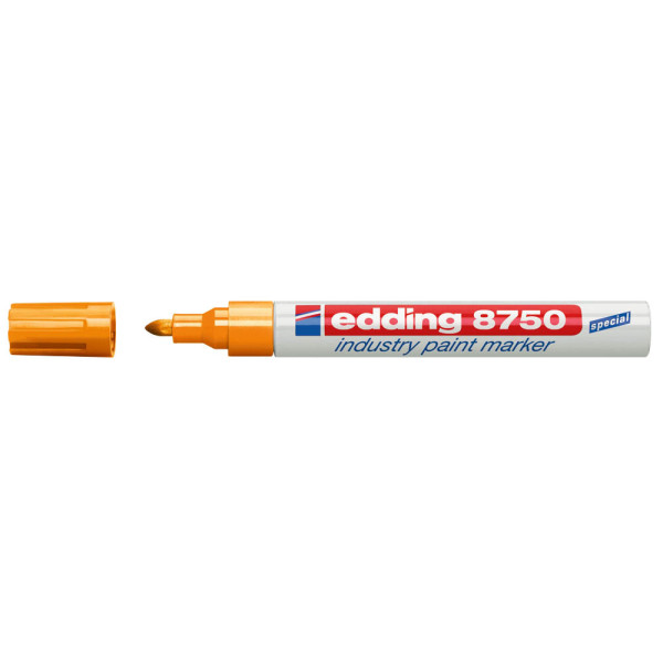 4004764103690 - Lackmarker 8750 8750 6 Stift orange 2-4mm Rundspitze 4004764103690 Edding