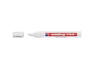 4004764425884 - EDDING Lackmarker 750 2-4 mm weiß 10 Stück