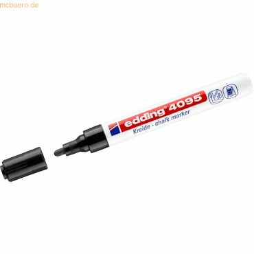 4004764788002 - Windowmarker 4095 4-4095001 Stift schwarz 2-3mm Rundspitze 4004764788002 Edding 4004764788002 - Windowmarker 4095 4-4095001 Stift schwarz 2-3mm Rundspitze 4004764788002 Edding
