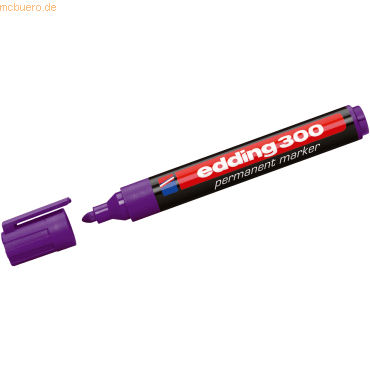 4004764789399 - 10 x Permanentmarker edding 300 violett