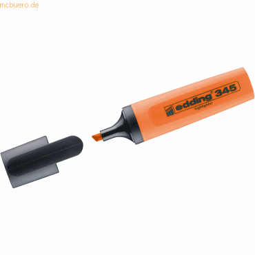 4004764841554 - Textmarker Highlighter 345-006 orange 2-5mm Keilspitze 4004764841554 Edding 4004764841554 - Textmarker Highlighter 345-006 orange 2-5mm Keilspitze 4004764841554 Edding