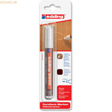 4004764896769 - 4-8900-1-4612 möbelmarker 8900 diy 15 - 2 mm hell mahagoni - Edding 4004764896769 - 4-8900-1-4612 möbelmarker 8900 diy 15 - 2 mm hell mahagoni - Edding