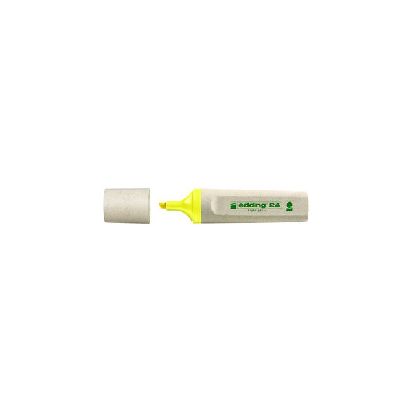 4004764917600 - Textmarker Highlighter 24 EcoLine 4-24005 gelb 2-5mm Keilspitze 4004764917600 Edding