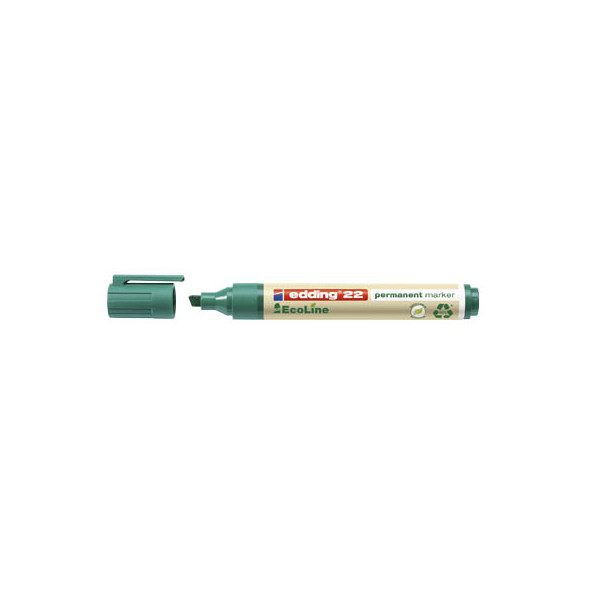 4004764918058 - Permanentmarker 22 EcoLine 1-5mm grün 22 EcoLine 1-5mm grün Schreibfarbe grün - Edding