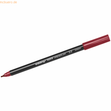 4004764926381 - 10 x Kalligrafie-Stift edding 1255 20mm karmesinrot