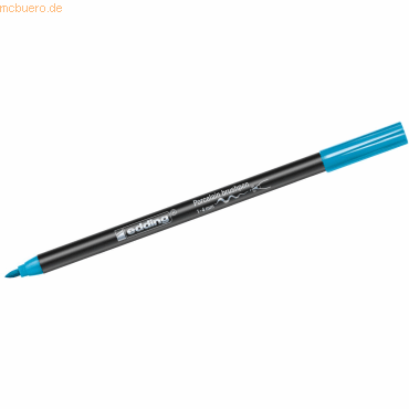 4004764927920 - 10 x edding Porzellan-Pinselstift edding 4200 1-4mm hellblau