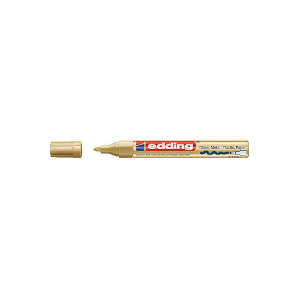 4004764953332 - Lackmarker 750 750CR-053 Stift gold 2-4mm Rundspitze 4004764953332 Edding