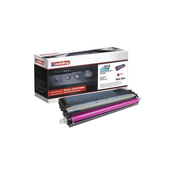 4004764954971 - Tonerkassette ersetzt Brother TN-230M TN230M Kompatibel Magenta 1400 Seiten edding 1014