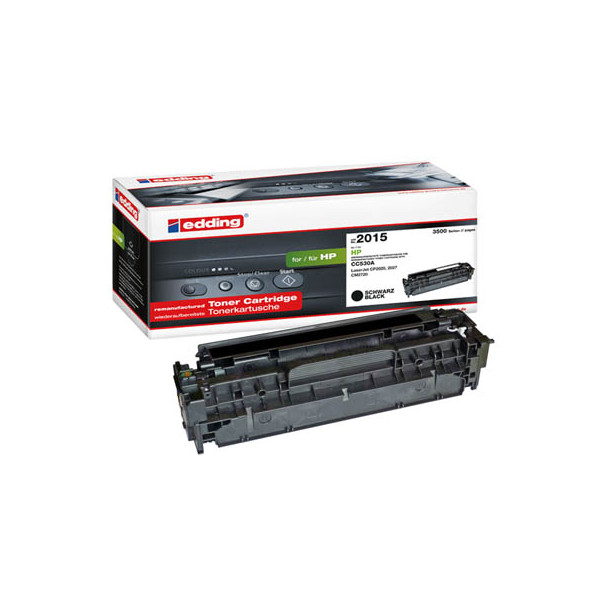 4004764955145 - edding 2015 Tonerkassette ersetzt HP 304A CC530A Schwarz 3500 Seiten Kompatibel Toner