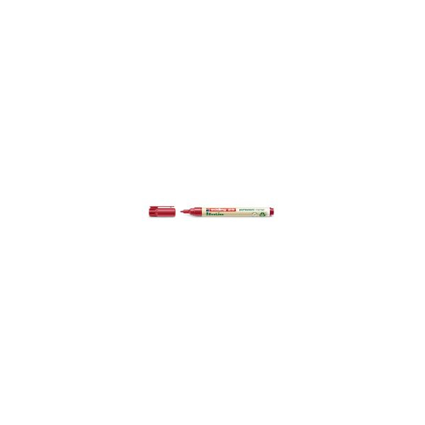 4004764971602 - Permanentmarker edding 25 Rundspitze Strichstärke 1mm rot 4