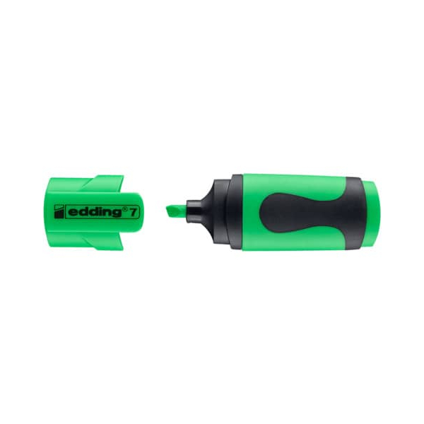 4004764977154 - Textmarker 7 mini highlighter 4-7-10064 grün 1-3mm Keilspitze 4004764977154 Edding