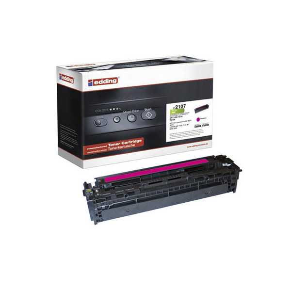 4004764982738 - EDD-2107 Toner einzeln ersetzt Canon HP 131A (CF213A) Magenta 1800 Seiten Kompatibel Toner