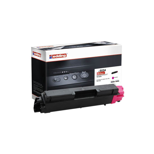 4004764983551 - Toner ersetzt Kyocera TK-590M Kompatibel Magenta 5000 Seiten edding 5034 18-5034