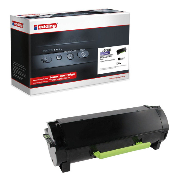 4004764983742 - - Toner kein Originalzubehör Kompatibel mit Lexmark 50F2H00 EDD-6006 ca 5000 Seiten schwarz