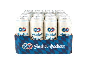 4004866261557 - Hacker Pschorr Münchner Hell 50 % vol 05 Liter Dose 24er Pack