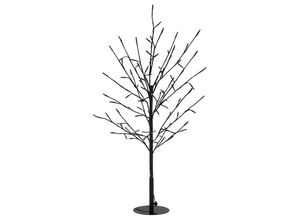 4004942105515 - LED Baum RIFFELMACHER & WEINBERGER Lampen Gr 96 flammig Höhe 90 cm schwarz Dekofiguren Weihnachtsdeko außen Lichterbaum LED-Objekt Baum Schwarz