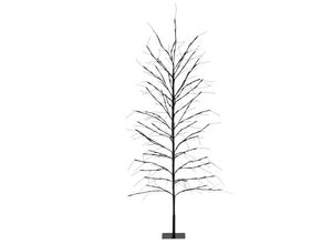 4004942105539 - Dekobaum RIFFELMACHER & WEINBERGER LED Baum Dekofiguren Gr H 150 cm schwarz Dekoweihnachtsbäume Weihnachtsdeko außen Lichterbaum LED-Objekt Baum Schwarz