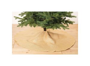 4004942123533 - Christbaumdecke aus Jute 120 cm Ø