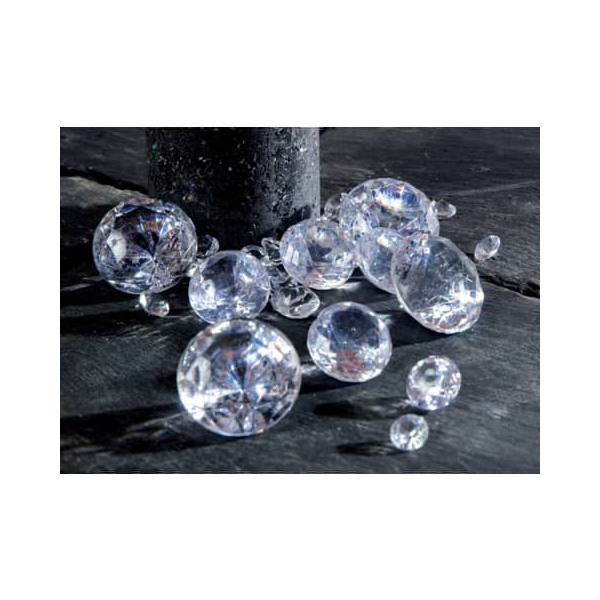 4004942688025 -  Deko-Steine Diamonds klar 4004942688025 HEAD 68802 500 Gramm