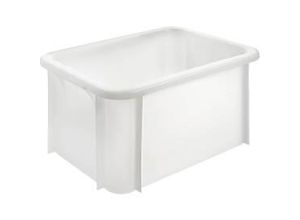 4004950700627 - Transportbox Euro-Norm Volumen 18 l bis 250 kg stapelbar geschlossene Wände ohne Deckel L 400 x B 300 x H 215 mm HDPE naturfarben