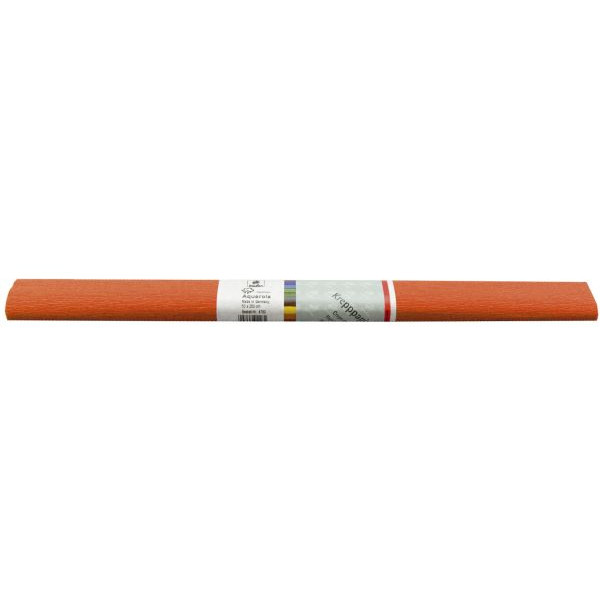 4005063046152 - Bastelkrepppapier Aquarola 50x250cm orange 32g 82061-4615 10 Rolle