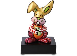 4005169349461 - Sammelfigur GOEBEL Figur Romero Britto - Orange Rabbit Dekofiguren Gr B H T 10 cm x 14 cm x 9 cm Hase bunt Sammlerfiguren