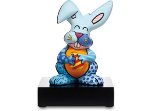 4005169351747 - Sammelfigur GOEBEL Figur Romero Britto - Blue Rabbit Dekofiguren Gr B H T 23 cm x 32 cm x 20 cm Hase bunt Sammlerfiguren