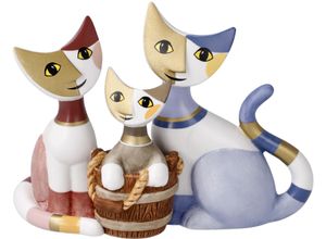4005169356704 - Sammelfigur GOEBEL Rosina Wachtmeister Katzenwelt Dekofiguren Gr B H 7 cm x 10 cm bunt Sammlerfiguren Rosina Wachtmeister - Katzen Il giorno del bagno