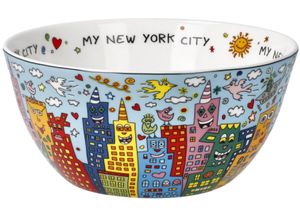 4005169357503 - Dekoschale GOEBEL Rizzi bunt B15cm H7cm Porzellan Dekoschalen Pop Art Fine Bone China James Rizzi - My New York City Day 4005169357503 - Dekoschale GOEBEL Rizzi bunt B15cm H7cm Porzellan Dekoschalen Pop Art Fine Bone China James Rizzi - My New York City Day