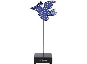 4005169362149 - Dekofigur GOEBEL James Rizzi - Snow Bird Dekofiguren Gr B H T 8 cm x 275 cm x 125 cm blau Weihnachtsengel Weihnachtsfiguren Sammelfigur Tierfigur