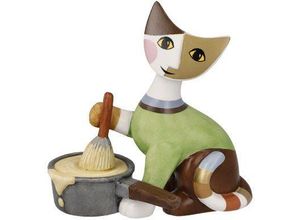 4005169363337 - Dekofigur GOEBEL Rosina Wachtmeister - Cat Cuoco laborioso Dekofiguren Gr B H T 65 cm x 11 cm x 105 cm bunt Weihnachtsengel Weihnachtsfiguren Sammelfigur Tierfigur