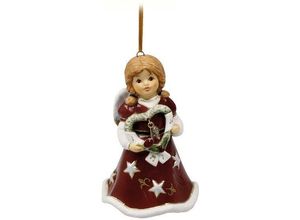 4005169363405 - Weihnachtsfigur GOEBEL Engel - Jahresengel Glöckchen 2023 Höhe ca 95 cm Dekofiguren Gr B H T 6 cm x 95 cm x 6 cm bunt Weihnachtsengel Weihnachtsfiguren Sammlerfigur Weihnachtsdeko Dekofigur Engelfigur aus Porzellan