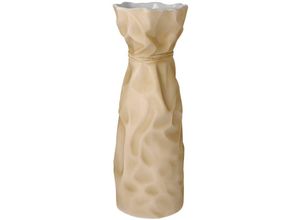 4005169365324 - Tischvase KAISER PORZELLAN Papyrus beige H30cm Ø11cm Biskuitporzellan Vasen Vase aus Biskuit-Porzellan im zeitlosen Design Höhe ca 30 cm