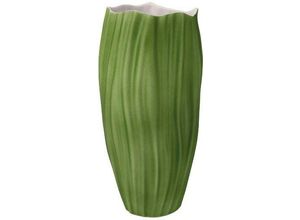 4005169365386 - Tischvase KAISER PORZELLAN Spirulina grün H20cm Ø10cm Biskuitporzellan Vasen Vase aus Biskuit-Porzellan im zeitlosen Design Höhe ca 20 cm