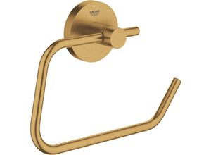 4005176429910 - Essentials WC-Papierhalter aus Metall mit versteckten Befestigungen Cool Sunrise gebürstet (40689GN1) - Grohe