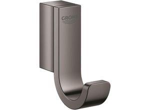 4005176577383 - Selection Einfacher Bademantelhaken Hard Graphite - Hard Graphite - Grohe