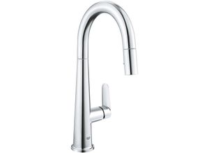 4005176605055 - Veletto Einhebelmischer Spüle Ausziehbare Handbrause 30419000 - Grohe