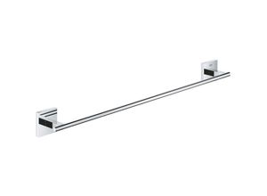 4005176753626 - QuickFix - Start Cube - Handtuchstange 558 mm - Chrom-Finish 41089000 (zum Anschrauben oder Aufkleben) - Grohe