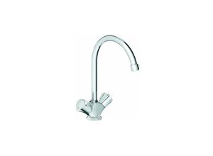 4005176843303 - Costa Spültisch-Einlochbatterie dn 15 Auslauf mit Strahlregler Niederdruck für offene Warmwasserbereiter chrom - 31930001 - Grohe