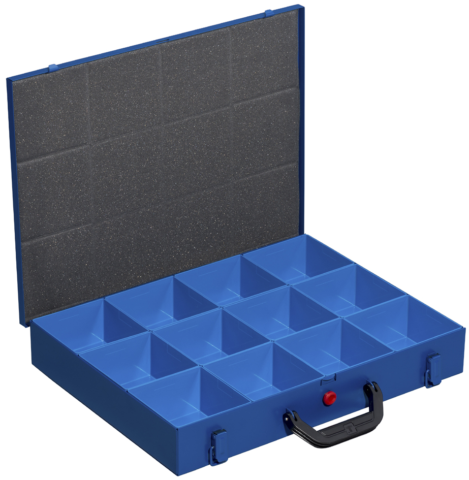 4005187541212 - Metall-Kleinteilekoffer EuroPlus Pro M 44H-12 blau 4005187541212 - Metall-Kleinteilekoffer EuroPlus Pro M 44H-12 blau