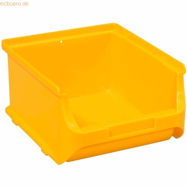 4005187562422 - Sichtlagerkasten LxBxH 160 x 135 x 82 mm VE 20 Stk gelb kaiserkraft